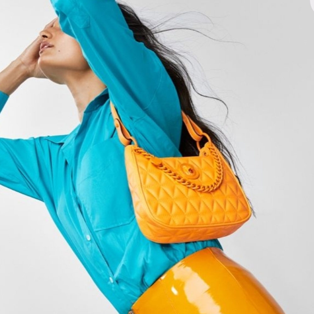 Aldo Leomas Bright Orange Shoulder Bag